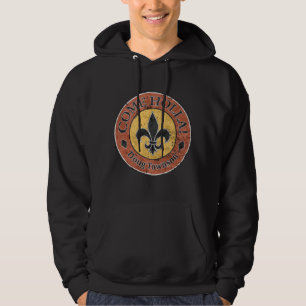Come Holla! Fleur-de-lis Circle Logo Hoodie