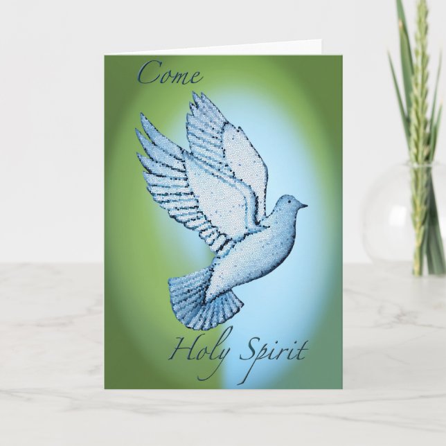Come Holy Spirit Card (Front)