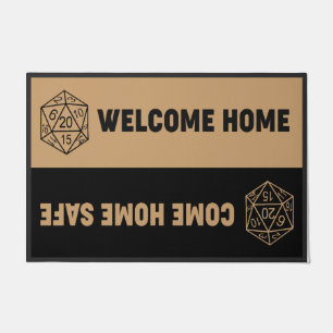 Come Home Safe And Welcome Home Doormat