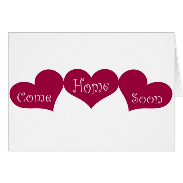 Come Home Soon (Front Horizontal)