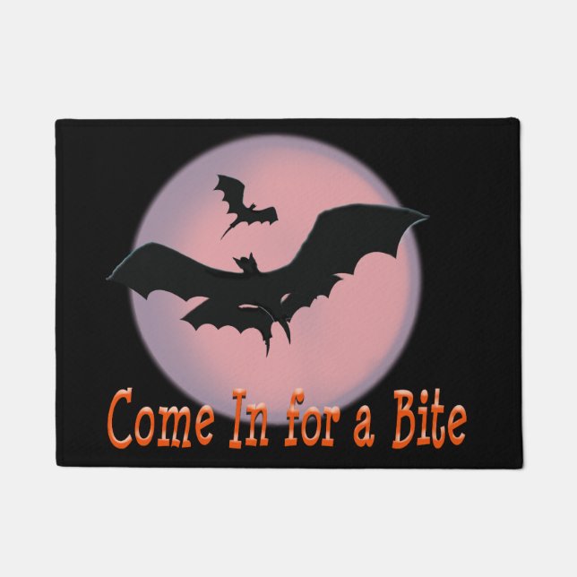 Come in for a Bite Doormat (Front)