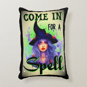 Come in for a Spell _ Halloween   Accent Pillow