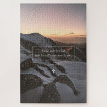 Come Near To God James 4: 8 Christian Bible Verse