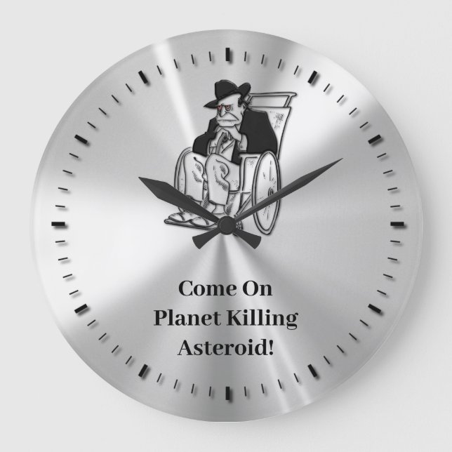 Come On Asteroid Retirement Clock (Front)