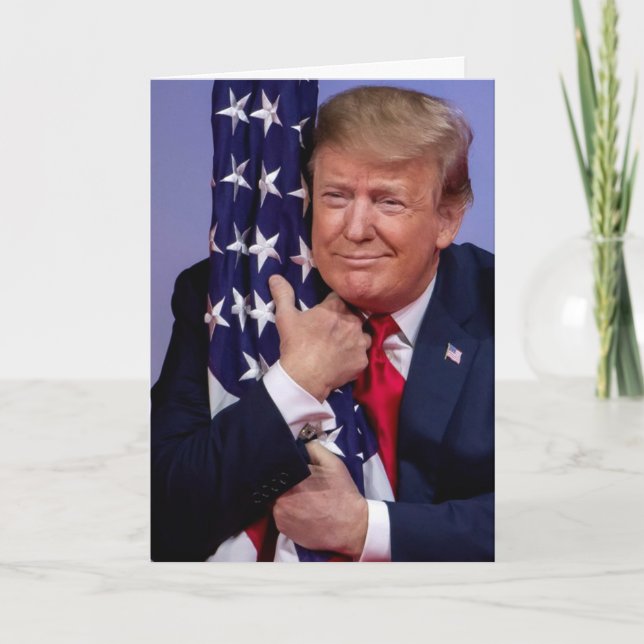 Come on Man - Vote Trump - Trump 2020 Holiday Card (Front)