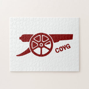 Come On You Gunners COYG Jigsaw Puzzle
