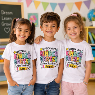 Come Personalized Kids T-Shirt with Name