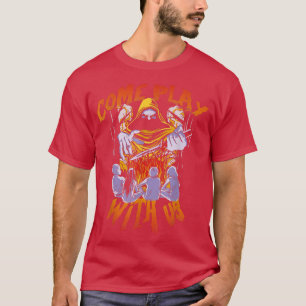 Come Play With Us Haunted Bewitch House Crew - Hal T-Shirt