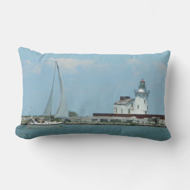Come Sail Away (Cleveland, OH) Lumbar Pillow (Front)