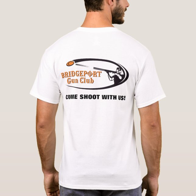 Come Shoot With Us! T-Shirt (Back)