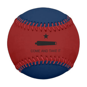 Come & Take It! Texas State battle Flag Baseball