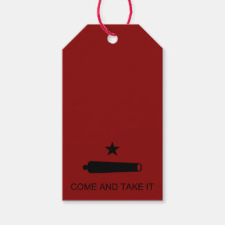 Come & Take It! Texas State battle Flag Gift Tags