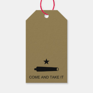 Come & Take It! Texas State battle Flag Gift Tags