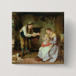 Come to Daddy 2 Inch Square Button