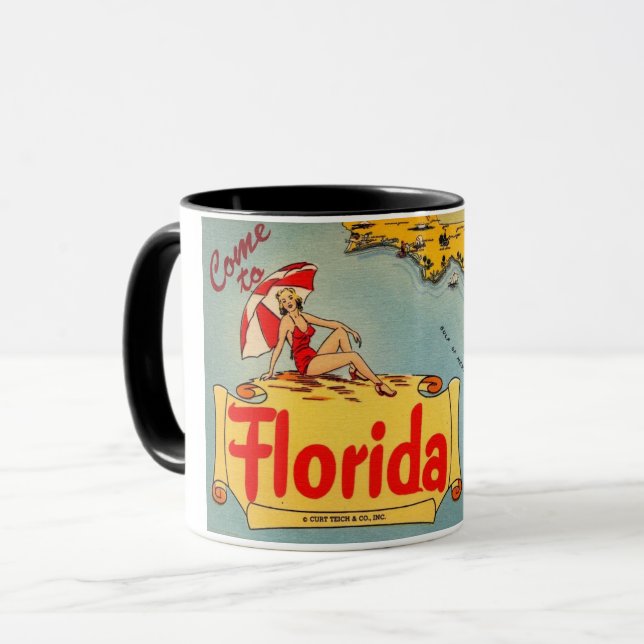Come to Florida Mug (Front Left)