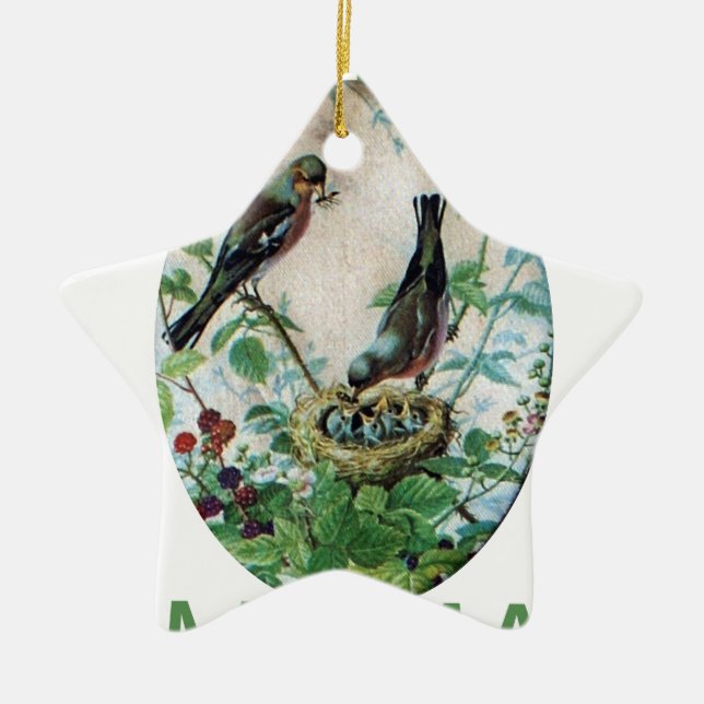 Come to Mama.png Ceramic Ornament (Front)