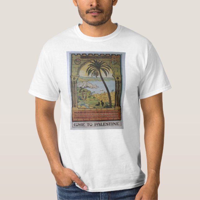 come to palestine T-Shirt (Front)