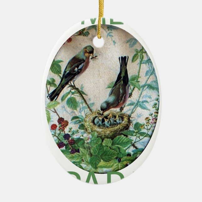 Come to Papa Ceramic Ornament (Front)
