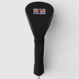 Come to the Gay Side LGBT Rainbow Gay Pride Golf Head Cover