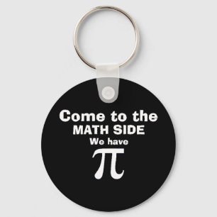 Come to the math side we have Pi! Keychain