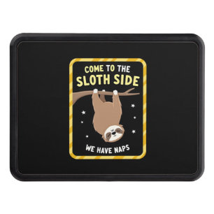 Come To The Sloth Side T-Shirt - Funny Sloth Pun ( Trailer Hitch Cover
