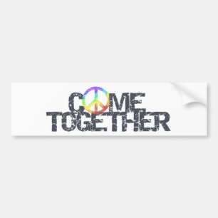 Come Together bumper sticker