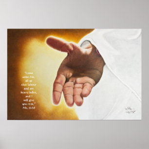 "Come unto Me" Jesus, Fine Art Print