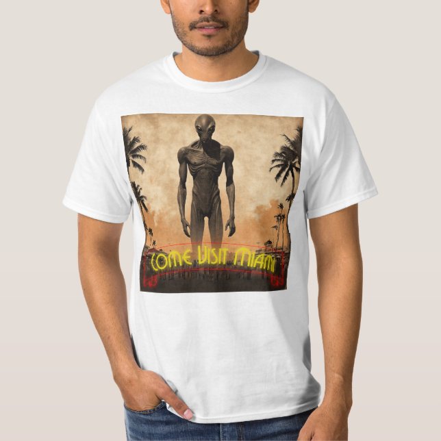 Come visit Miami T-Shirt (Front)