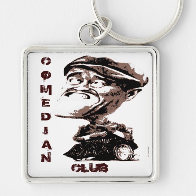 Comedian Club Keychain (Front)