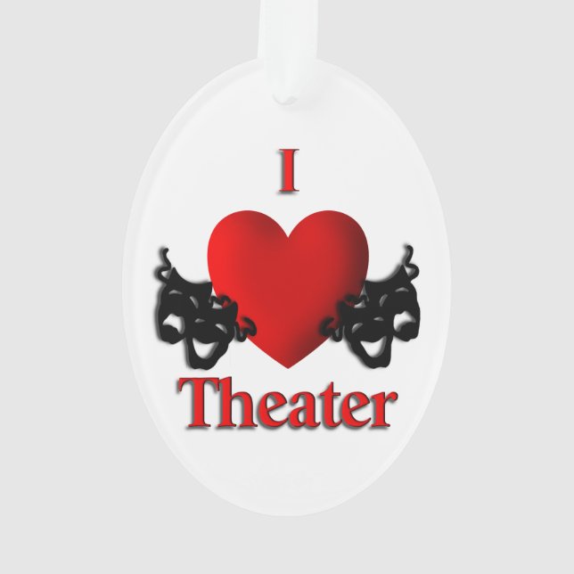 Comédie et Tragédie Théâtre Masques Ornement (dos)