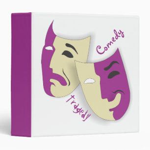 Comedy and Tragedy Binder