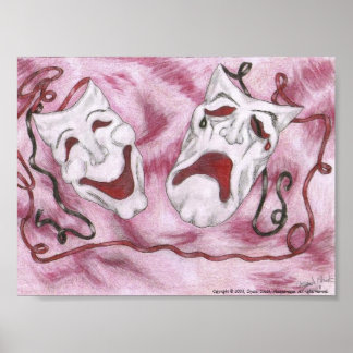 Comedy and Tragedy Poster