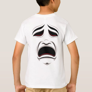 Comedy And Tragedy Theatre Masks Faces T-Shirt