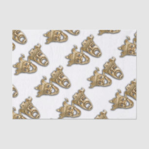 Comedy and Tragedy Theatre Masks Tissue Paper