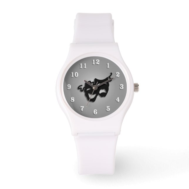 Comedy and Tragedy Theatre Masks Watch (Front)