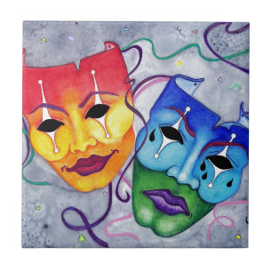 Comedy and Tragedy Tile