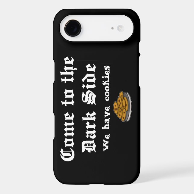 Comedy Come to the Dark Side Case-Mate iPhone Case (Back)