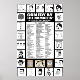 Comedy Numbers List - POSTER