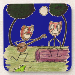 Comedy serenades Tragedy by the full moon Coaster