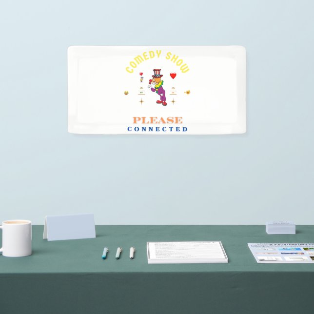 COMEDY SHOW BANNER (Tradeshow)