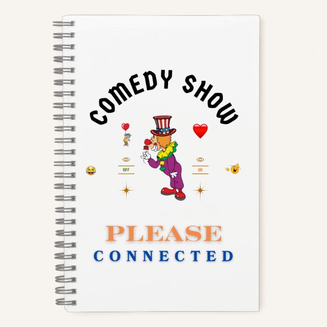 COMEDY SHOW NOTEBOOK (Front)