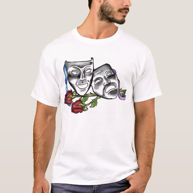 Comedy/Tragedy T-Shirt (Front)
