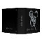 Comedy Tragedy Theatre Mask Grey/Black Binder