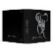 Comedy Tragedy Theatre Mask Grey/Black Binder