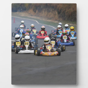 Comer cadet go karting kart race plaque