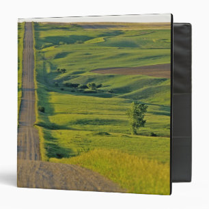 Comertown gravel road in remote northeastern binder