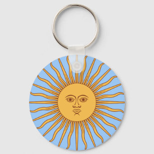 Comes the Sun Icon Decor Keychain