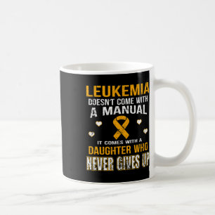Comes With A Daughter Who Never Gives Up T Coffee Mug