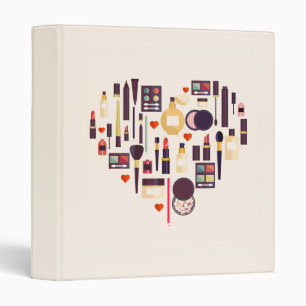 Comestics Heart Binder