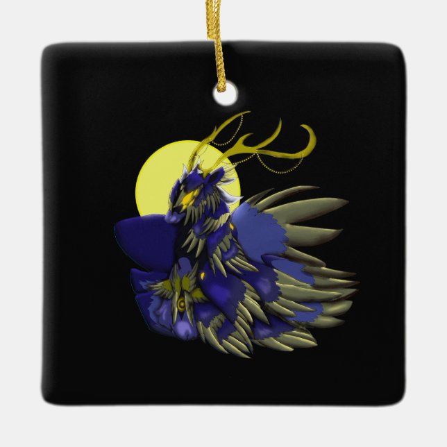 Comet- Dark Fantasy Reindeer Ornament Collection (Front)